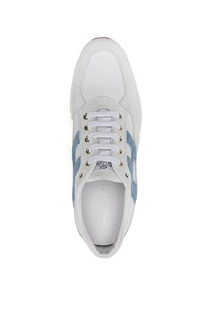 grey leather sneakers HOGAN | HXW00N0EX90TF00SUM