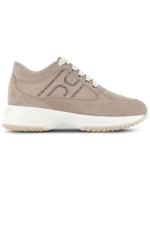 sneakers in pelle beige HOGAN | HXW00N0FH10CR0B416