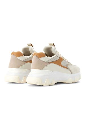 Beige Hyperactive Leather HOGAN | HXW5400DG60T750YSS