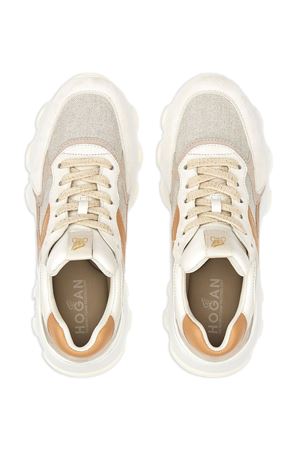 Beige Hyperactive Leather HOGAN | HXW5400DG60T750YSS