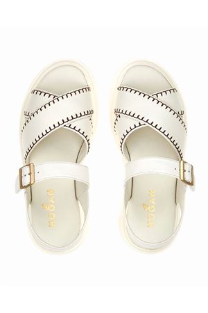 Hogan H644 Ivory sandals HOGAN | HXW6440FJ30LE9B013