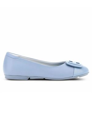 Ballerina In Pelle Azzurro HOGAN | HXW6610FH80R3MU030