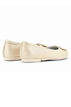 Ballerina In Pelle Beige HOGAN | HXW6610FH80SYOB018