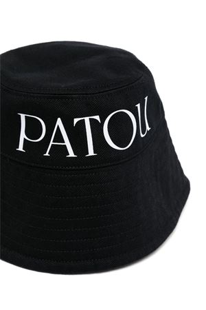 Black cotton bucket hat PATOU | AC0270132999B