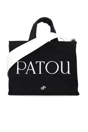 Black organic cotton Tote bag PATOU | AC0440076999B