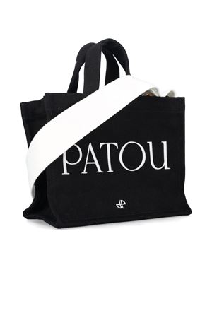 Black organic cotton Tote bag PATOU | AC0440076999B