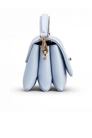 T Timeless Flap Bag in Light Blue Leather, Micro TOD'S | XBWTSOC0000XPRU017