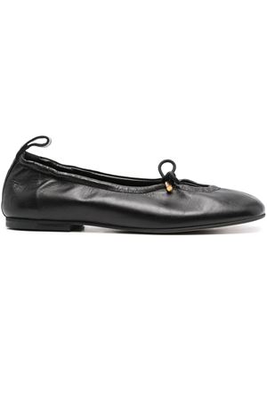 Black calf leather Rosalind ballet flats ALOHAS | S10030304