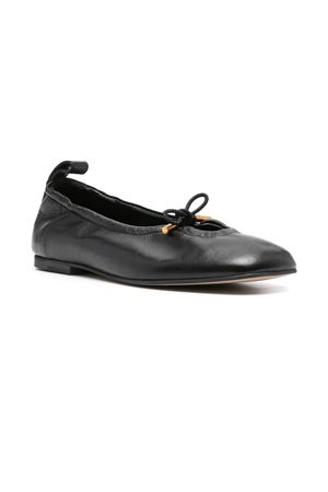 Black calf leather Rosalind ballet flats ALOHAS | S10030304