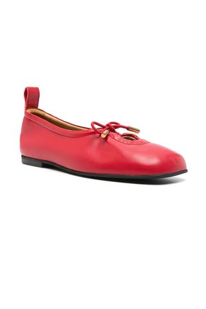 Red calf leather Rosalind ballet flats ALOHAS | S10030305