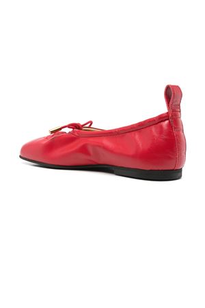 Red calf leather Rosalind ballet flats ALOHAS | S10030305