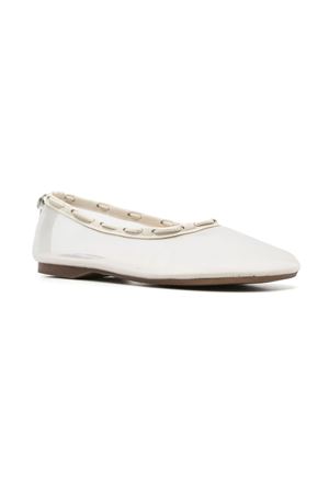 Gill Mesh White Ballet Flats ALOHAS | S10058601