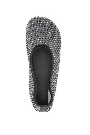 Lorain Mesh Glow Black Ballet Flats ALOHAS | S10078301