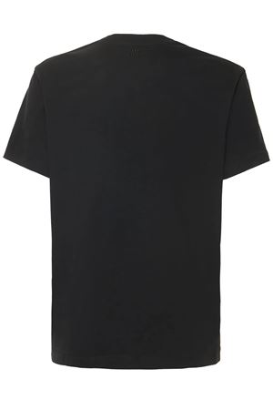 Black cotton T-shirt AMI | BFUTS035.724001