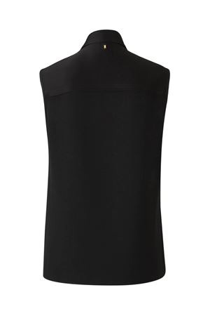 Black sleeveless shirt AMI | FSH220AC0014001