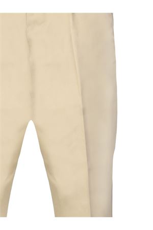 Light beige tapered crop pants AMI | HTR121.CO0103725