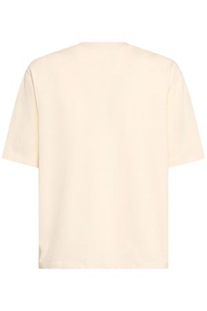 T-shirt in cotone beige AMI | HTS055.726136