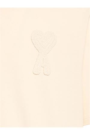 Beige cotton T-shirt AMI | HTS055.726136