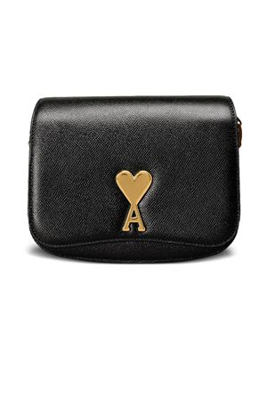 Black small Paris Paris shoulder bag AMI | ULL005AL0036001