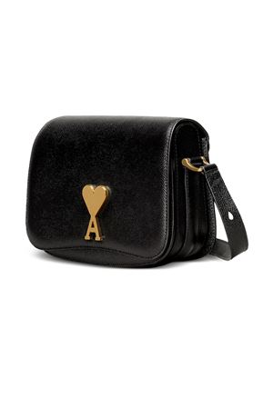 Black small Paris Paris shoulder bag AMI | ULL005AL0036001