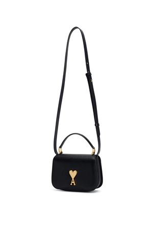 Black mini Paris Paris shoulder bag AMI | ULL007AL0036001