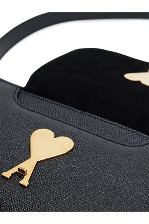 Black mini Paris Paris shoulder bag AMI | ULL007AL0036001