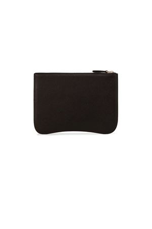 Black Paris Paris leather pouch AMI | USL025.AL00360014