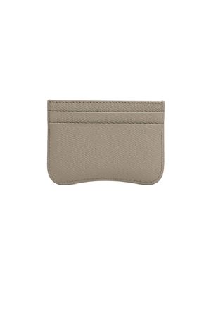 Portacarte in pelle di vitello beige AMI | USL104.AL00360963