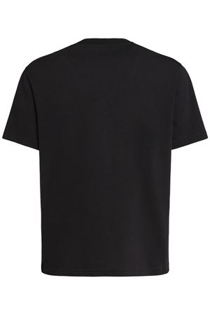 T-shirt in cotone biologico nero AMI | UTS027.726001