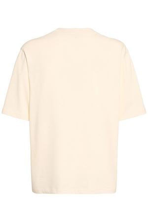 Light beige cotton T-shirt AMI | UTS075.726136