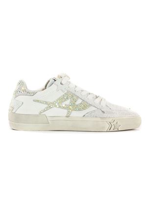 White leather Moonlight sneakers ASH | MOONLIGSTR02WHITEWHITETALC