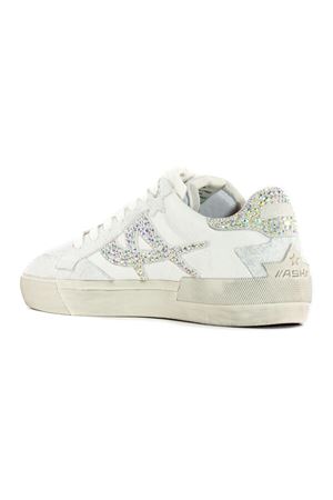 White leather Moonlight sneakers ASH | MOONLIGSTR02WHITEWHITETALC