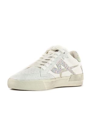 White leather Moonlight sneakers ASH | MOONLIGSTR02WHITEWHITETALC