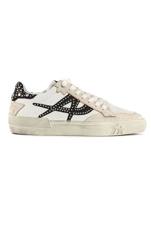 Sneakers Moonlight in pelle bianca ASH | MOONLIGSTU08BEIGEWHITEBLACK