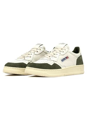 Medalist Low Sneakers In White And Military AUTRY | AULMGS40WHTMILIT