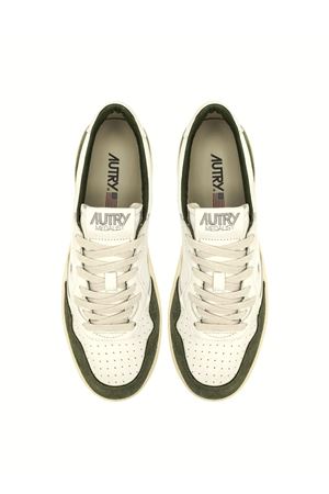 Medalist Low Sneakers In White And Military AUTRY | AULMGS40WHTMILIT