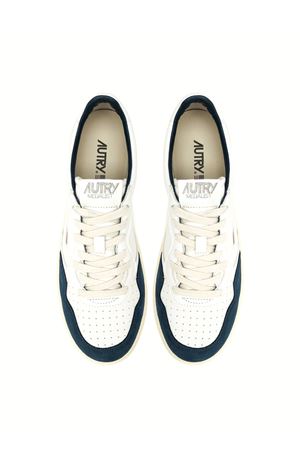 Sneakers Medalist Low Bianca E Blu AUTRY | AULMGS41WHTCAPRI