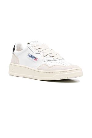 White Medalist lowtop sneakers AUTRY | AULWLS21WHTBLK