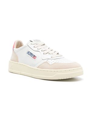 Light beige Medalist sneakers AUTRY | AULWLS78WHTTEAROSE