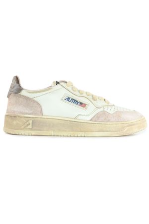 Sneakers Medalist basse bianco e rosa AUTRY | AVLWLS05NUDESEPIA