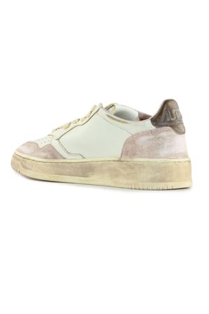 White Medalist lowtop sneakers AUTRY | AVLWLS05NUDESEPIA