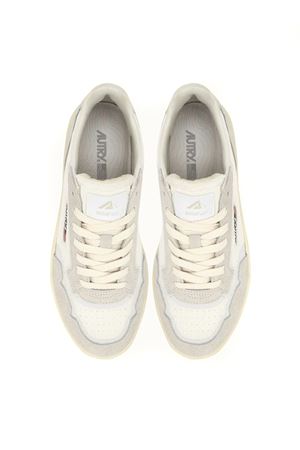 Wildpace Low Sneakers In White Mesh And Suede AUTRY | LDLMAK01WHTMARSH