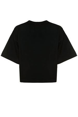 T-shirt cropped in cotone nero AUTRY | TSPW11OKBLACK