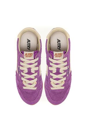 Sneakers Windspin In Suede E Pelle Viola AUTRY | WSLWUB14PURPLERUT