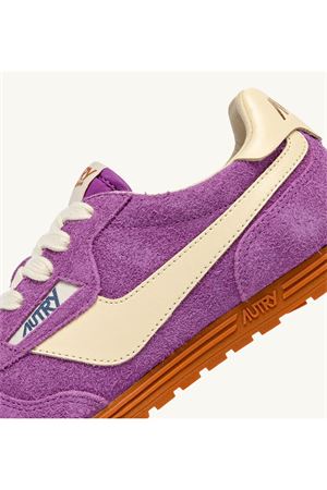 Sneakers Windspin In Suede E Pelle Viola AUTRY | WSLWUB14PURPLERUT