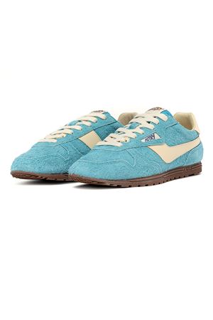 Sneakers Windspin In Light Blue Suede And Leather AUTRY | WSLWUB17KYOTORUT