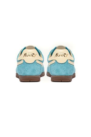 Sneakers Windspin In Light Blue Suede And Leather AUTRY | WSLWUB17KYOTORUT