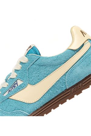 Sneakers Windspin In Suede E Pelle Celeste AUTRY | WSLWUB17KYOTORUT