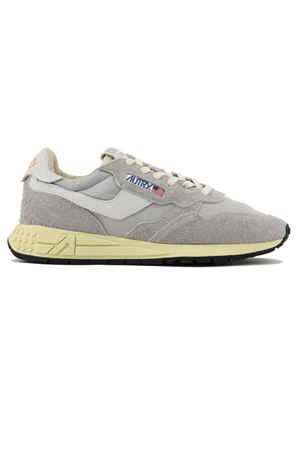 Sneakers Reelwind Low Bianco e Grigio AUTRY | WWLMNC12WHTVAPBLU