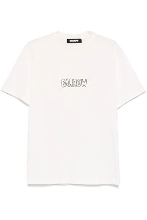 T-shirt in cotone bianco BARROW | S5BWUATH053002